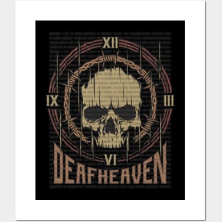 Deafheaven Vintage Skull Posters and Art